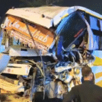 ହାଇୱା ଟ୍ରକକୁ ପଛ ପଟୁ ଧକ୍କା ଦେଲା ଯାତ୍ରୀବାହୀ ବସ୍, ୩ ଆହତ