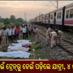 ଗୁଜବ ପାଇଁ ଟ୍ରେନ୍‌ରୁ ଡେଇଁ ପଡ଼ିଲେ ଯାତ୍ରୀ, ୪ ଜଣଙ୍କ ମୃତ୍ୟୁ